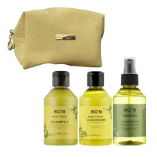 КУПИТИ Набір дорожній Travel "POCHETTE KIT" (shampoo 150 мл + conditioner 150 мл + spray oil 150 мл + косметичка) Bcosi Line KLERAL System Набір дорожній Travel "POCHETTE KIT" (shampoo 150 мл + conditioner 150 мл + spray oil 150 мл + косметичка) Bcosi Line KLERAL System
