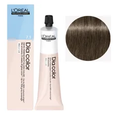 7/1 Фарба тонуюча на лужній основі без аміаку, 60мл Alkaline Demi-permanent cream color Dia Color L`Oreal Professionnel