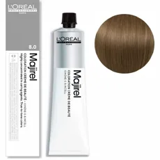 8/0 Світлий блондин натуральний інтенсивний Фарба для волосся стійка, 60 мл  Majirel L`Oreal Professionnel (оновлений формат)