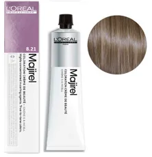 8/21 Світлий блондин фіолетово-попелястий Фарба для волосся стійка, 60 мл  Majirel L`Oreal Professionnel (оновлений формат)