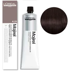 4/15 Коричневий попелясто-махагоновий Фарба для волосся стійка, 60 мл  Majirel L`Oreal Professionnel (оновлений формат)
