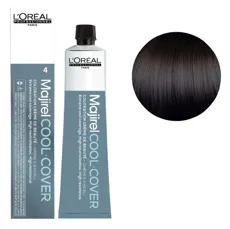 4 Коричневий натуральний Фарба для волосся стійка для сивини, 60 мл  Majirel Cool Cover L`Oreal Professionnel (оновлений формат)
