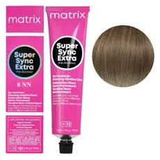 8NN Світлий блондин натуральний інтенсивний Тонер для волосся на лужній основі без аміаку, 90 мл SUPER SYNC EXTRA  Pre-Bonded MATRIX