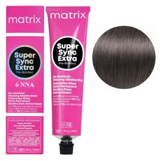 6NNA Темний блондин натуральний інтенсивний Тонер для волосся на лужній основі без аміаку, 90 мл SUPER SYNC EXTRA  Pre-Bonded MATRIX  