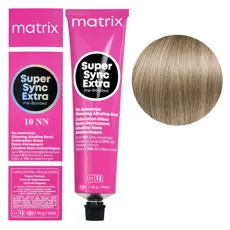 10NN Екстрасвітлий блондин натуральний інтенсивний Тонер для волосся на лужній основі без аміаку, 90 мл SUPER SYNC EXTRA Pre-Bonded MATRIX