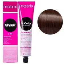 6M темний блондин мокка Крем-фарба для волосся, 90 мл SoColor Pre-Bonded MATRIX (оновлений дизайн)