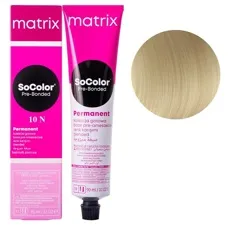10N екстрасвітлий блондин натуральний Крем-фарба для волосся, 90 мл SoColor Pre-Bonded MATRIX (оновлений дизайн)
