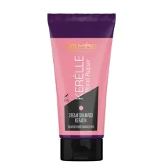 Шампунь-крем з кератином для відновлення, 90 мл Cream Shampoo Keratin Bond Repair KERELLE DEMIRA Professional
