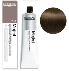 7/13 Блондин попелясто-золотистий Фарба для волосся стійка, 60 мл  Majirel L`Oreal Professionnel (оновлений формат)