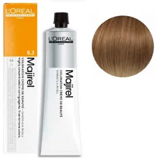 8/3 Світлий блондин золотистий Фарба для волосся стійка, 60 мл  Majirel L`Oreal Professionnel (оновлений формат)