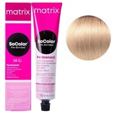 10G екстрасвітлий блондин золотистий Крем-фарба для волосся, 90 мл SoColor Pre-Bonded MATRIX (оновлений дизайн)