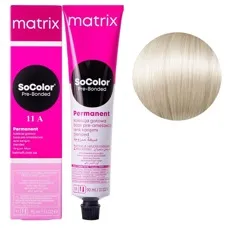 11A ультра світлий блондин попелястий Крем-фарба для волосся, 90 мл SoColor Pre-Bonded MATRIX (оновлений дизайн)