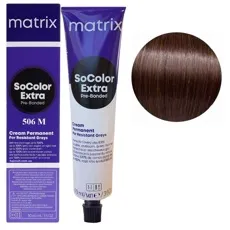 506M темний блондин мокка Крем-фарба для волосся, 90 мл SoColor EXTRA Pre-Bonded  MATRIX (оновлений дизайн)