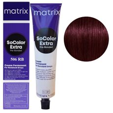 506RB Темний блондин червоно-коричневий Крем-фарба для волосся, 90 мл SoColor EXTRA Pre-Bonded  MATRIX (оновлений дизайн)