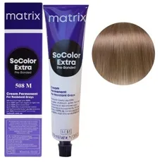 508M світлий блондин мокка  Крем-фарба для волосся, 90 мл SoColor EXTRA Pre-Bonded MATRIX (оновлений дизайн)