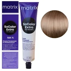 509N дуже світлий блондин натуральний Крем-фарба для волосся, 90 мл SoColor EXTRA Pre-Bonded  MATRIX (оновлений дизайн)