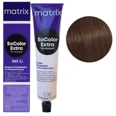 505G світлий шатен золотистий  Крем-фарба для волосся, 90 мл SoColor EXTRA Pre-Bonded  MATRIX (оновлений дизайн)