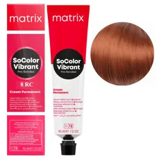 8RC світлий блондин червоний мідний Крем-фарба для волосся, 90 мл SoColor  Pre-Bonded  MATRIX (оновлений дизайн)