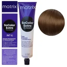 507G блондин золотистий Крем-фарба для волосся, 90 мл SoColor EXTRA Pre-Bonded  MATRIX (оновлений дизайн)