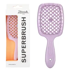 Щітка для волосся продувна ( колір: Пастельно-лавандовий ) SOFT LAVENDER Standart SUPERBRUSH Janeke 