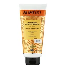 Крем-маска, що відновлює волосся з витяжкою вівса, 300 мл Restructuring Mask with Oats Avena Numero BRELIL Professional