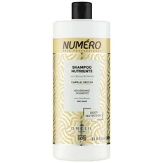 Шампунь живильний з каріте та авокадо, 1000 мл Nourishing Shampoo with Shea Butter Karite Numero BRELIL Professional