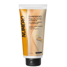Шампунь, що відновлює волосся з екстрактом вівса, 300 мл Restructuring Shampoo with Oats Avena Numero BRELIL Professional