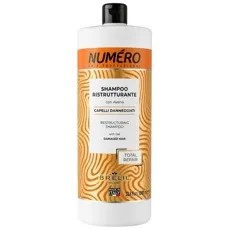 Шампунь, що відновлює волосся з екстрактом вівса, 1000 мл Restructuring Shampoo with Oats Avena Numero BRELIL Professional