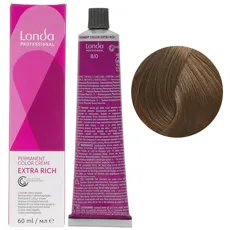 8/0 світлий блондин Стійка фарба для волосся, 60 мл Permanent Color Londa Professional