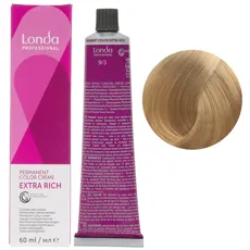 9/3 дуже світлий блондин золотистий Стійка фарба для волосся, 60 мл Permanent Color Londa Professional