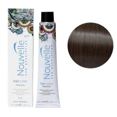6/71 графіт Стійка крем-фарба для волосся, 100 мл Permanent Hair Color Nouvelle