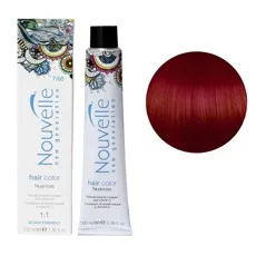 7/66 насичений червоний русявий Стійка крем-фарба для волосся, 100 мл Permanent Hair Color Nouvelle