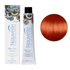 8/34R агат Стійка крем-фарба для волосся, 100 мл Permanent Hair Color Nouvelle