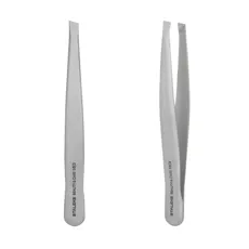 Пінцет для брів BEAUTY & CARE 10 TYPE 3 широкий скошений TBC-10/3 STALEKS