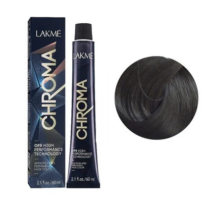 6/17 Крем-фарба для волосся перманентна без аміаку, 60мл Ammonia Free Permanent color CHROMA LAKME