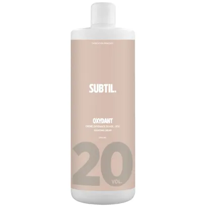Окислювач кремовий 6% (20 vol) 1000 мл Oxidizing Cream OXYDANT SUBTIL 