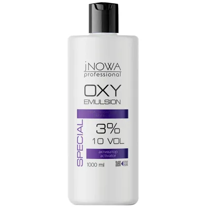 Окислювальна емульсія 3% (10 Vol), 1000 мл OXY Emulsoin jNOWA Professional