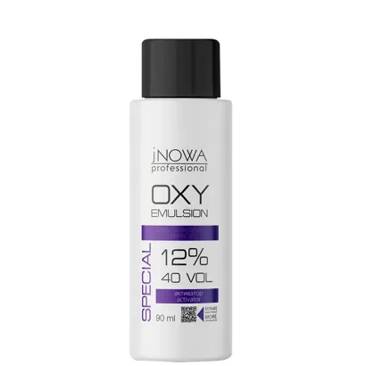 Окислювальна емульсія 12% (40 Vol), 90 мл OXY Emulsoin jNOWA Professional