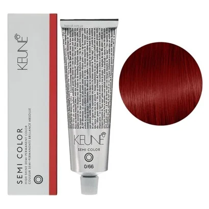 0/66 Червоний мікс Фарба для тонування волосся без аміаку,  60 мл Demi-Permanent Color SЕМІ COLOR KEUNE