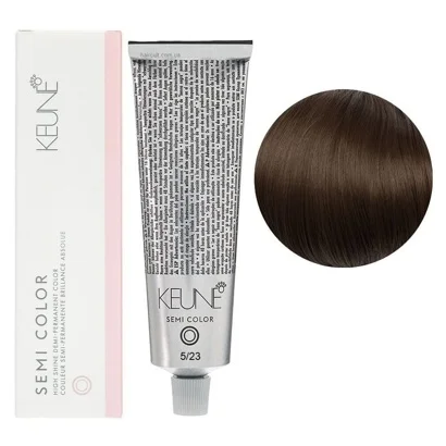 5/23 Світло-коричневий перламутрово-золостистий Фарба для тонування волосся без аміаку,  60 мл Demi-Permanent Color SЕМІ COLOR KEUNE