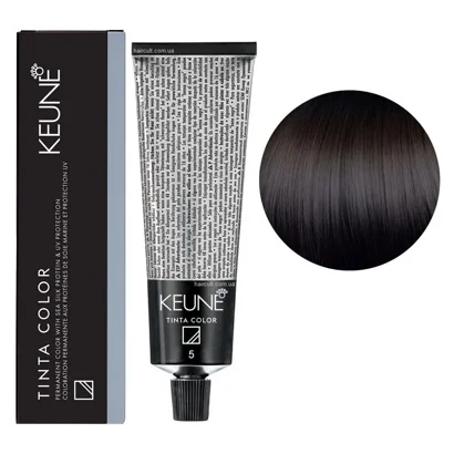 5 Світло-коричневий натуральний Фарба перманентна для волосся,  60 мл Permanent Color TINTA COLOR KEUNE