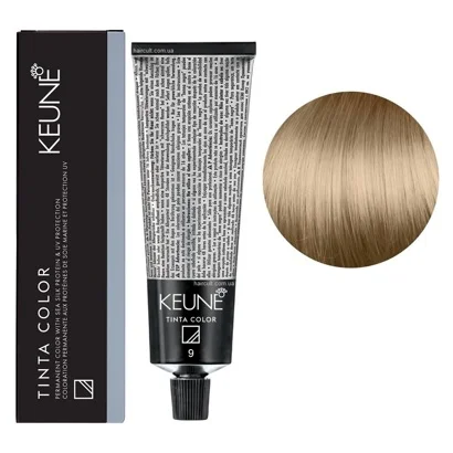 9 Дуже світлий блондин натуральний Фарба перманентна для волосся,  60 мл Permanent Color TINTA COLOR KEUNE