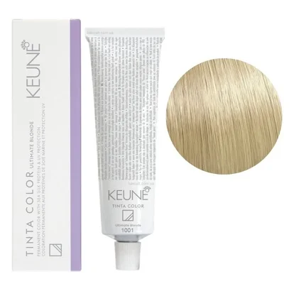 1001 Спеціальний блондин попелястий Фарба перманентна для волосся,  60 мл Permanent Color TINTA COLOR KEUNE 