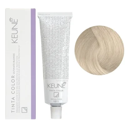 1511 Суперосвітлювач попелястий інтенсивний Фарба перманентна для волосся, 60 мл Ultimate Blonde TINTA COLOR KEUNE 