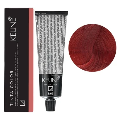 8/66 Світлий блондин червоний інтенсивний Фарба перманентна 60мл TINTA COLOR KEUNE 