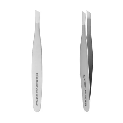 Пінцет для брів EXPERT 20 TYPE 3 широкий скошений TE-20/3 STALEKS PRO