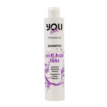 Шампунь проти випадіння волосся з японською софорою, 250 мл Anti Hair Loss SHAMPOO Glamour You look Professional