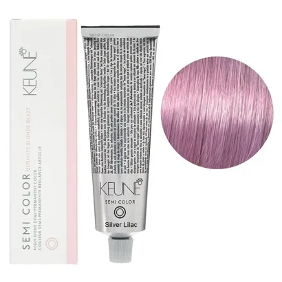 SILVER LILAC  Фарба для тонування волосся без аміаку,  60 мл Demi-Permanent Color SЕМІ COLOR KEUNE