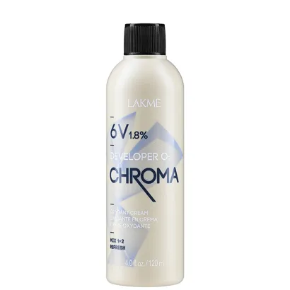 Крем-окисник 6V (1.8%), 120 мл 72111 Developer O2 CHROMA LAKME