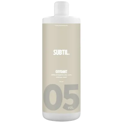 Окислювач кремовий 1,5% (5 vol) 1000 мл Oxidizing Cream OXYDANT SUBTIL 